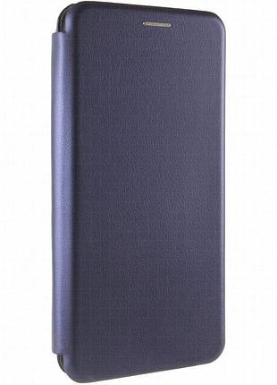 Кожаный чехол-книжка classy для realme note 60 / 60x темно-синий