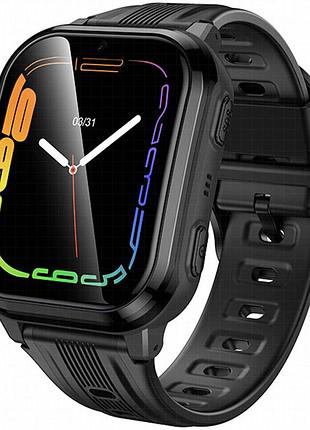 Детские cмарт-часы hoco y108 4g with call function black