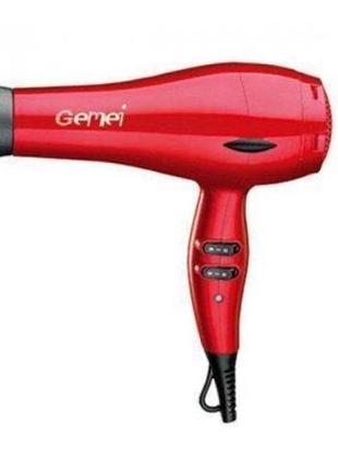 Фен для сушки укладки волос gemei gm-1770 2200 вт (24)