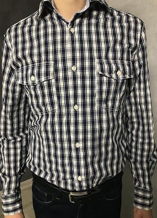 Мужская рубашка в клетку