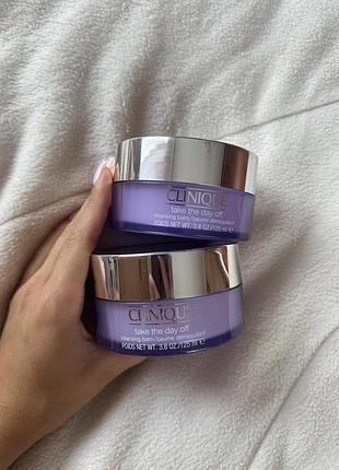 Бальзам для зняття макіяжу  clinique take the day off cleansing balm