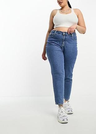 Джинси мом стрей asos р.28 7xl/8xl супербатал