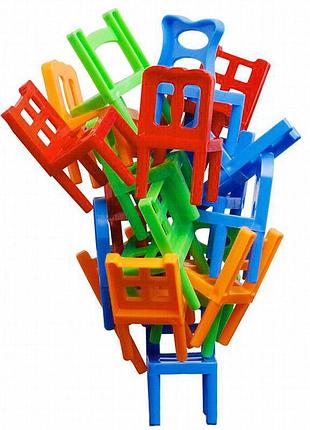 Настольная интерактивная игра ummi 301 balance chairs (18pcs) colorful