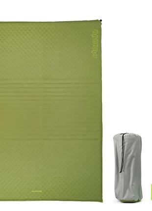 Самонадувний двомісний килимок pinguin nomad 50 double khaki