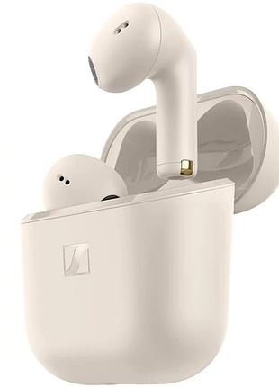 Наушники tws sennheiser accentum open cream (700446) новые!
