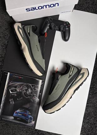 Чоловічі кросівки salomon odyssey elmt advanced gtx olive black beige