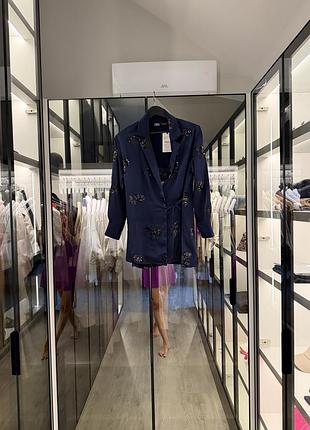Жакет кімоно жіночий zara синій
