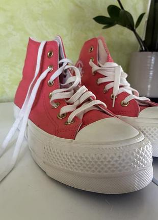 Жіночі високі кеди converse 6