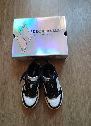 Кросівки кеди skechers court hi-air оригінал унісекс р-р 31(19,5см)