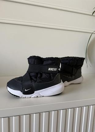 Чоботи дитячі nike чорні 26 розмір 2