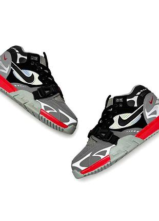 Nike air trainer 1 sp utility grey black corall