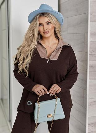 0566 костюм шоколад mariliz 3