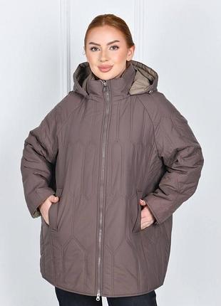 Куртка батал, арт. 9923, кава