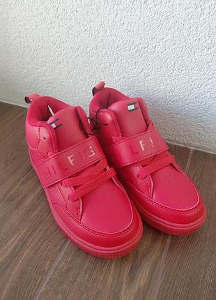 Кросівки-хайтопи tommy hilfiger