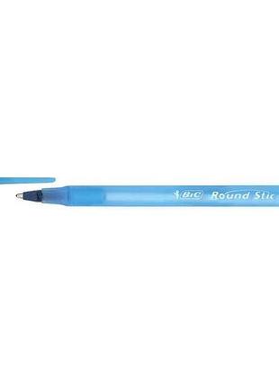 Ручка round stic , синя, 0.32 мм bc9214031 тм bic
