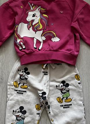 Світшот zara, h&m, штани 2