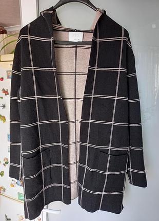 Кардиган жіночий з капюшоном бренду zara