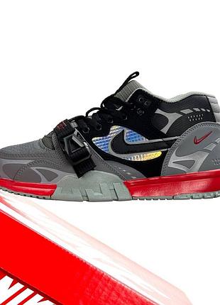 Nike air trainer 1 sp utility grey black corall 4