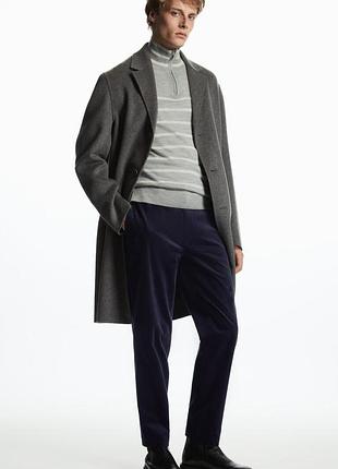 Брюки мужские cos cotton-moleskin straight-leg trousers / 46,52