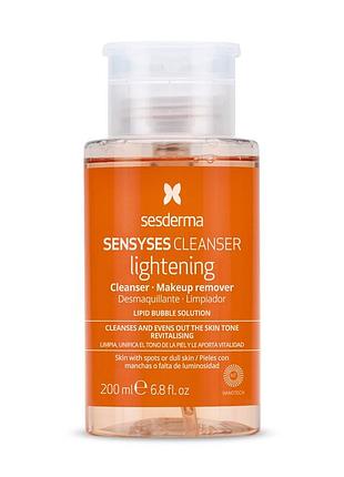 Sensyses cleanser lightening засіб для зняття макіяжу для гіпер-пігментованої шкіри