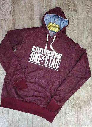 Худи бордовый чел one star р.xl тм osm