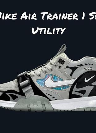 Nike air trainer 1 sp utility ash grey black 5