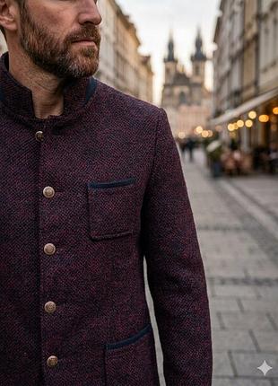 Alpine de luxe австрийский шерстяной блейзер,m-l.