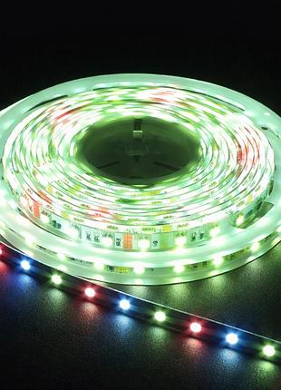 Світлодіодна стрічка rgb feron sanan ls606 12v smd5050 30led/м 7.2w/м ip20 5м