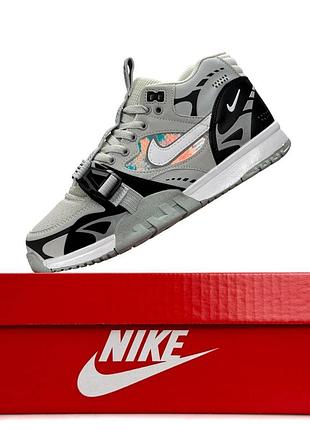 Nike air trainer 1 sp utility ash grey black 2