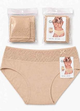 Трусы жен. 2441 р.xl бежевый 1шт тм gerrikoll