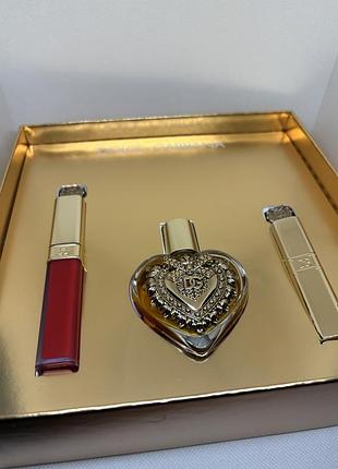 Оригинальный подарочный набор dolce and gabbana devotion