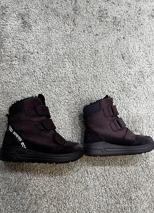 Чоботи зимові ecco, gore-tex, 28 розмір 2