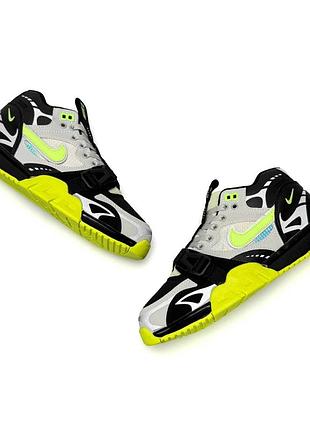Nike air trainer 1 sp utility grey black lime