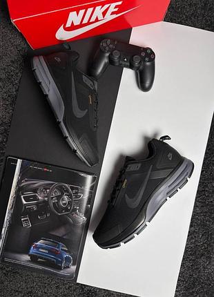 Чоловічі кросівки nike zoom structure shield gtx black grey