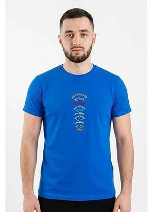 Футболка синий чел шарк р.м тм osm