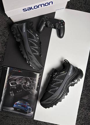 Чоловічі кросівки salomon xt-6 expanse termo acs black grey