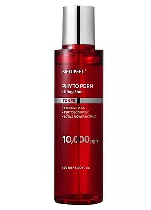 Антивіковий тонер з pdrn medi-peel phyto exosome pdrn lifting shot toner