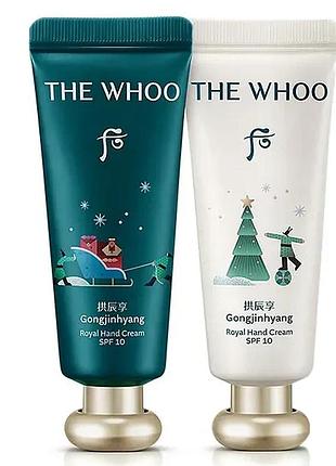 Люксовый крем для рук с spf защитой the history of whoo royal hand cream spf10