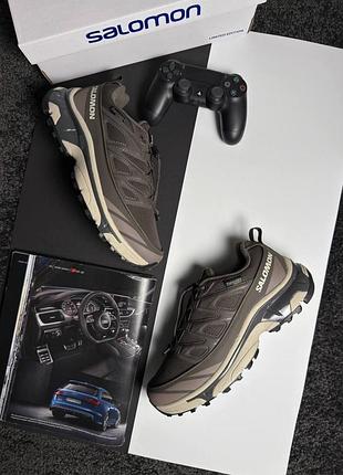 Чоловічі кросівки salomon xt-6 expanse termo acs taupe beige