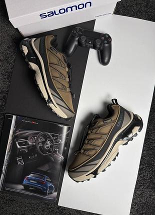 Чоловічі кросівки salomon xt-6 expanse termo acs coyote beige black