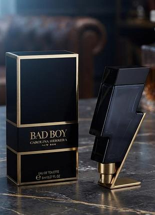 Carolina herrera bad boy le parfum парфюмированная вода 8ml