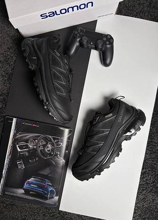 Чоловічі кросівки salomon xt-6 expanse termo acs all black