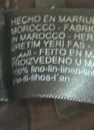 Брюки лён  massimo dutti 8