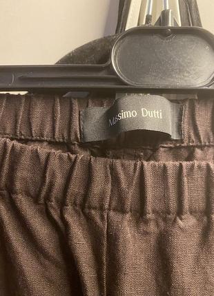 Брюки лён  massimo dutti 3