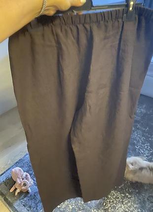 Брюки лён  massimo dutti 4