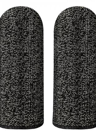Напальчник ігровий hoco phantom superconducting fiber mobile game finger cots(silver fiber) ( )