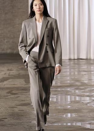 Брюки жіночі zw collection zara прямі вовняні
