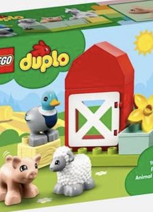 Конструктор lego duplo догляд за тваринами на фермі (10949)