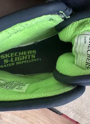 Дитячі осінні черевики skechers оригінал 4