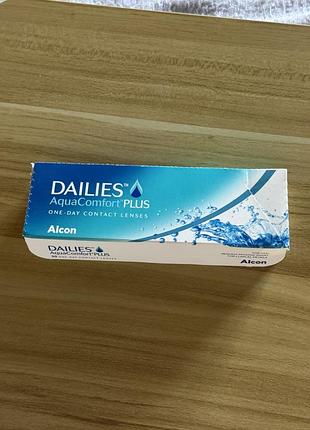 Контактні лінзи alcon dailies aquacomfort plus -3.00 (25шт)